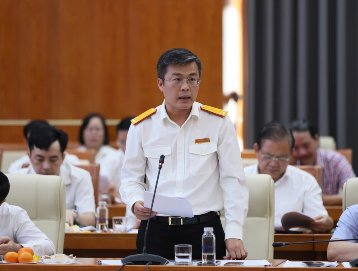 Ông Lê Long, Phó Cục trưởng&nbsp;Cục Thuế.