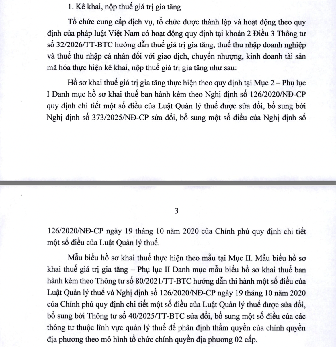 Nhà đầu tư cá nhân được tổ chức cung cấp dịch vụ tài sản mã hoá nộp thay thuế - Ảnh 1