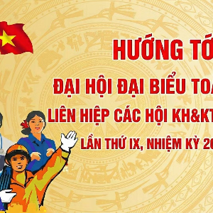 Dự kiến, Đại hội đại biểu toàn quốc Liên hiệp các Hội Khoa học và Kỹ thuật Việt Nam lần thứ IX, nhiệm kỳ 2026-2031 sẽ diễn ra trong 2 ngày 09–10/7/2026 tại Trung tâm Hội nghị Quốc gia, Hà Nội