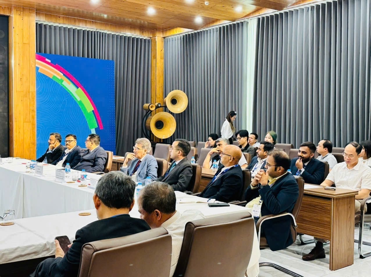 Đoàn doanh nghiệp của Liên đoàn Công nghiệp Ấn Độ (CII) tham gia lần này quy tụ nhiều doanh nghiệp và tập đoàn có kinh nghiệm quốc tế sâu rộng. Ảnh: Trọng Thoan