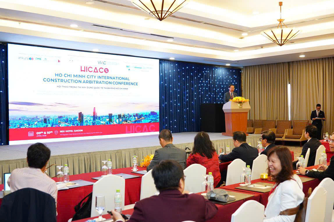Hội thảo Trọng tài Xây dựng Quốc tế TP. Hồ Chí Minh 2026.