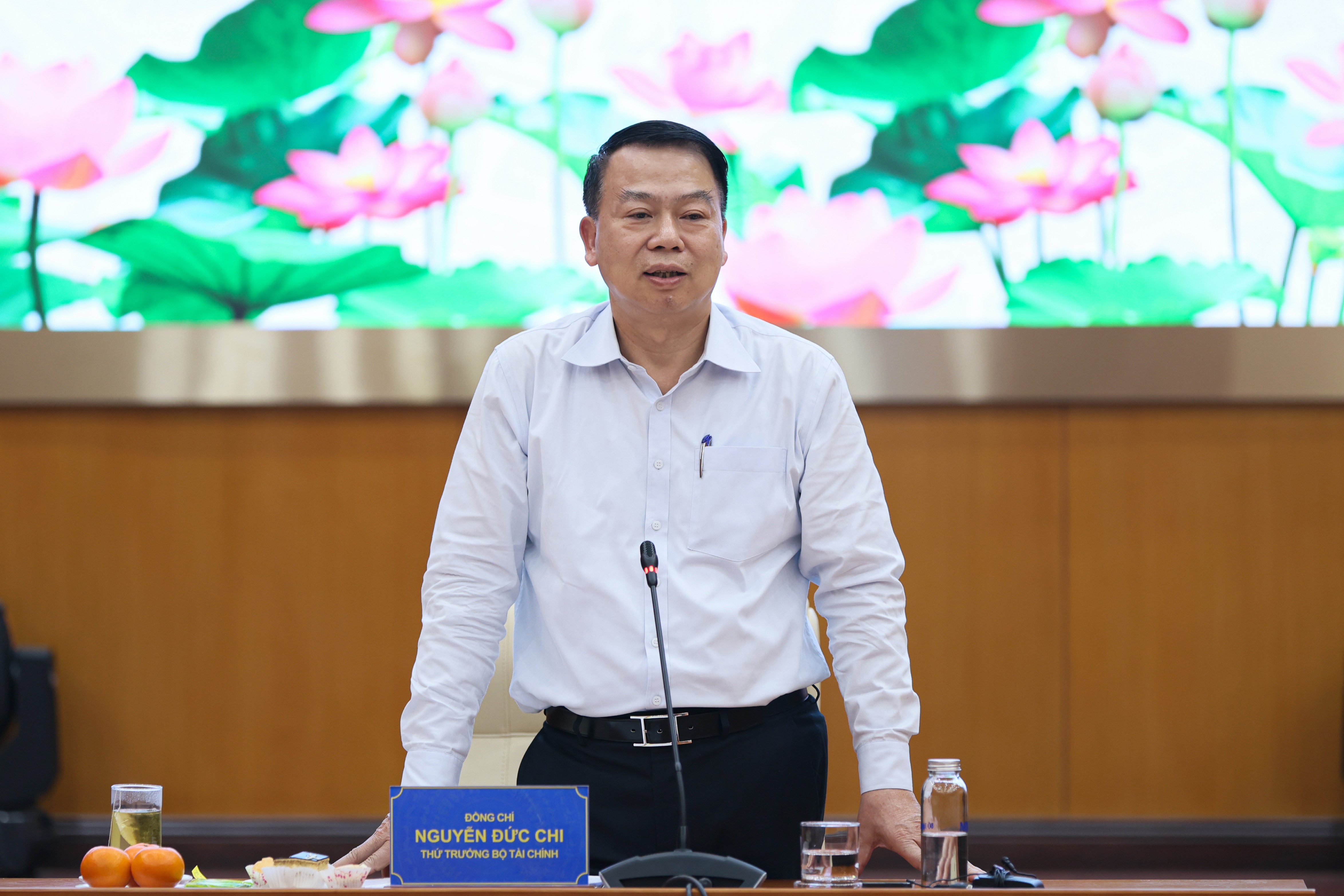 Ông Nguyễn Đức Chi, Thứ trưởng Bộ Tài chính.