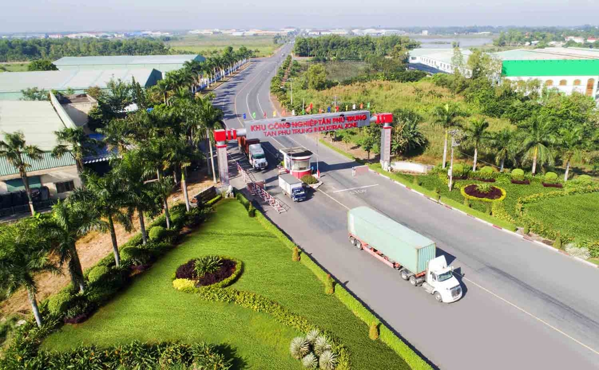 TP. Hồ Chí Minh đẩy mạnh triển khai mới 14 khu công nghiệp đến năm 2033 - Ảnh: Khu công nghiệp Tân Phú Trung.