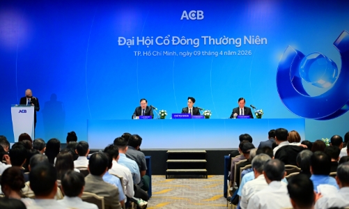 ACB thông qua kế hoạch lợi nhuận hơn 22.300 tỷ đồng trong năm 2026