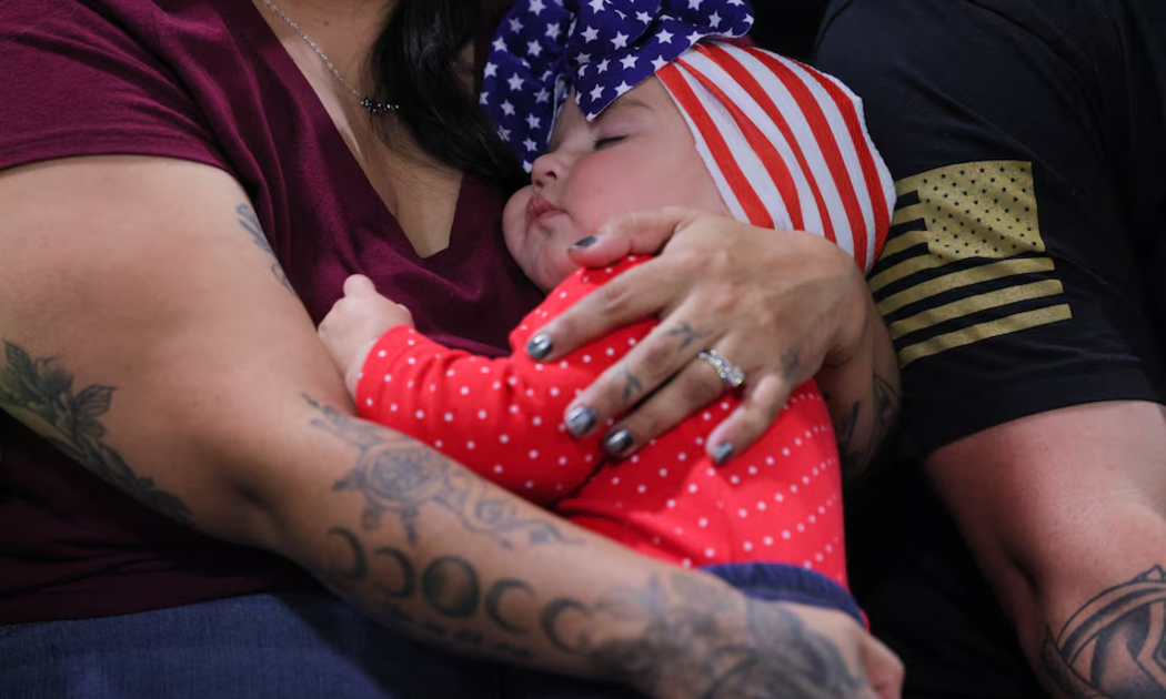 Tỷ suất sinh tại Mỹ xuống mức thấp kỷ lục