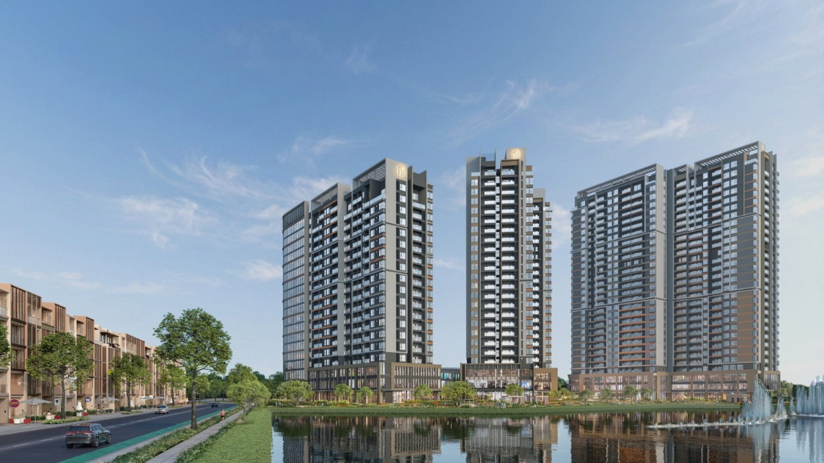Masteri Cosmo Central tọa lạc tại tâm điểm khu đô thị phức hợp chuẩn quốc tế The Global City. 