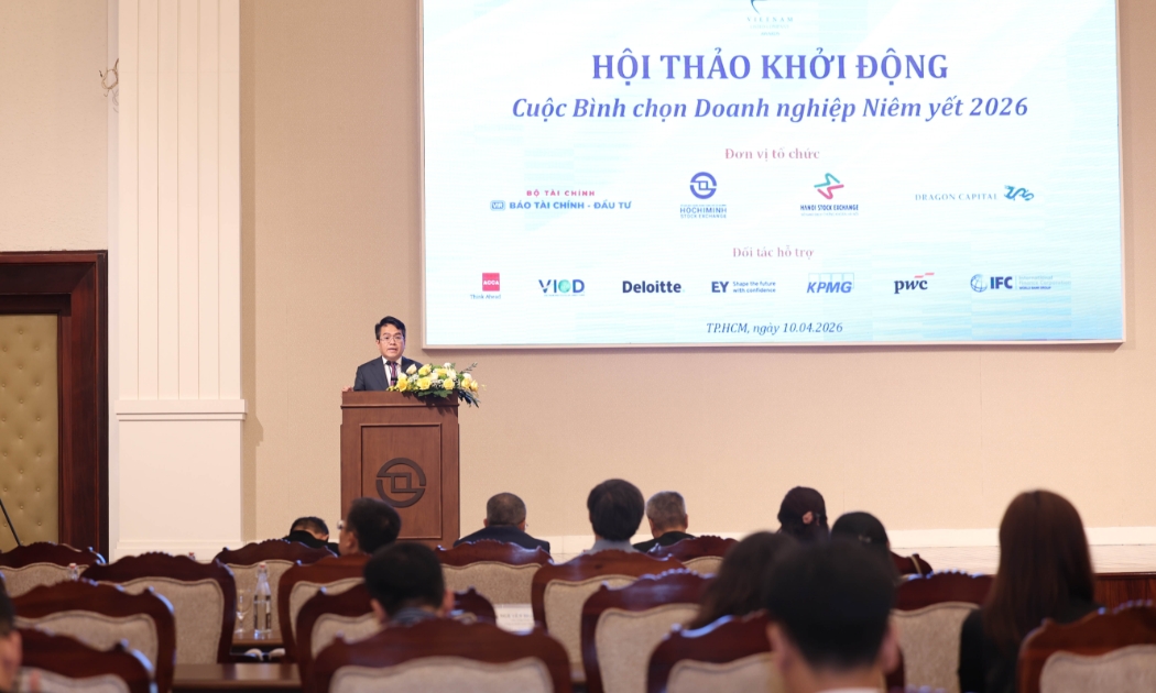 Ông Trịnh Sơn Hồng, Quyền Chủ tịch Sở GDCK TP.HCM (HOSE), trưởng ban tổ chức giải.