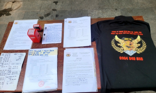 Khởi tố nhóm đối tượng “núp bóng” doanh nghiệp để cưỡng đoạt tài sản