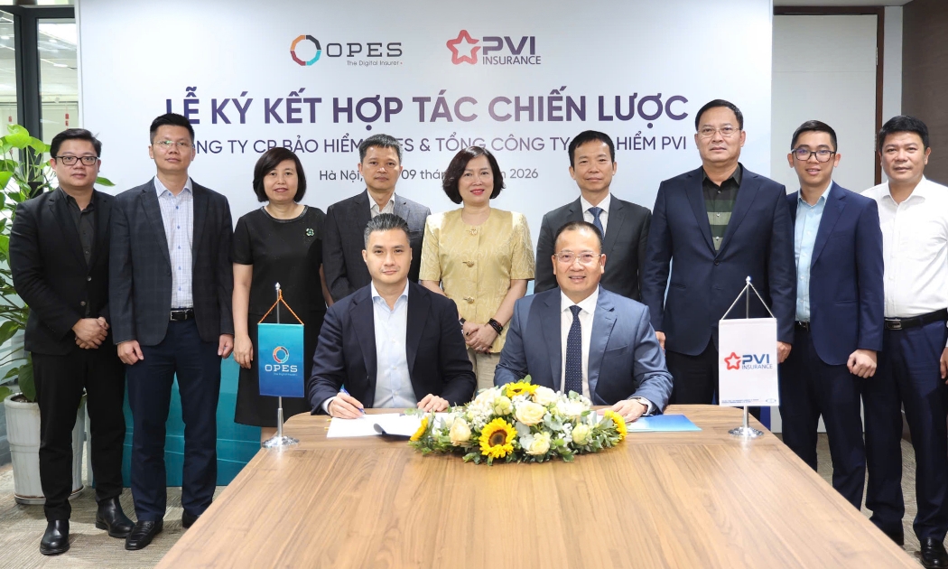 OPES và Bảo hiểm PVI ký kết hợp tác chiến lược, nâng cao trải nghiệm khách hàng