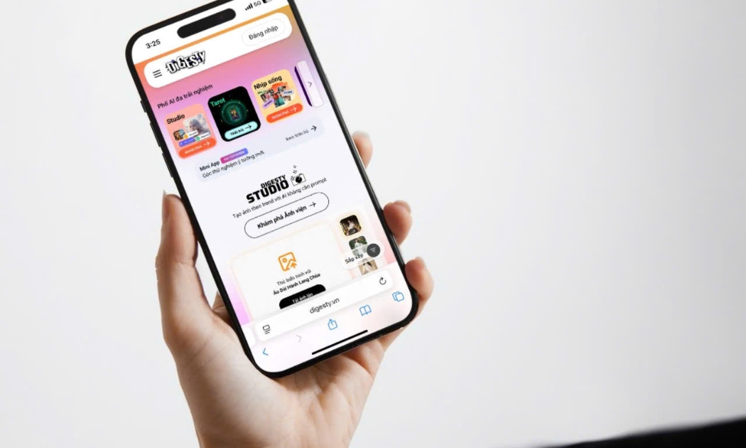 Digesty ra mắt “phố AI” cho người Việt, trải nghiệm mới mẻ