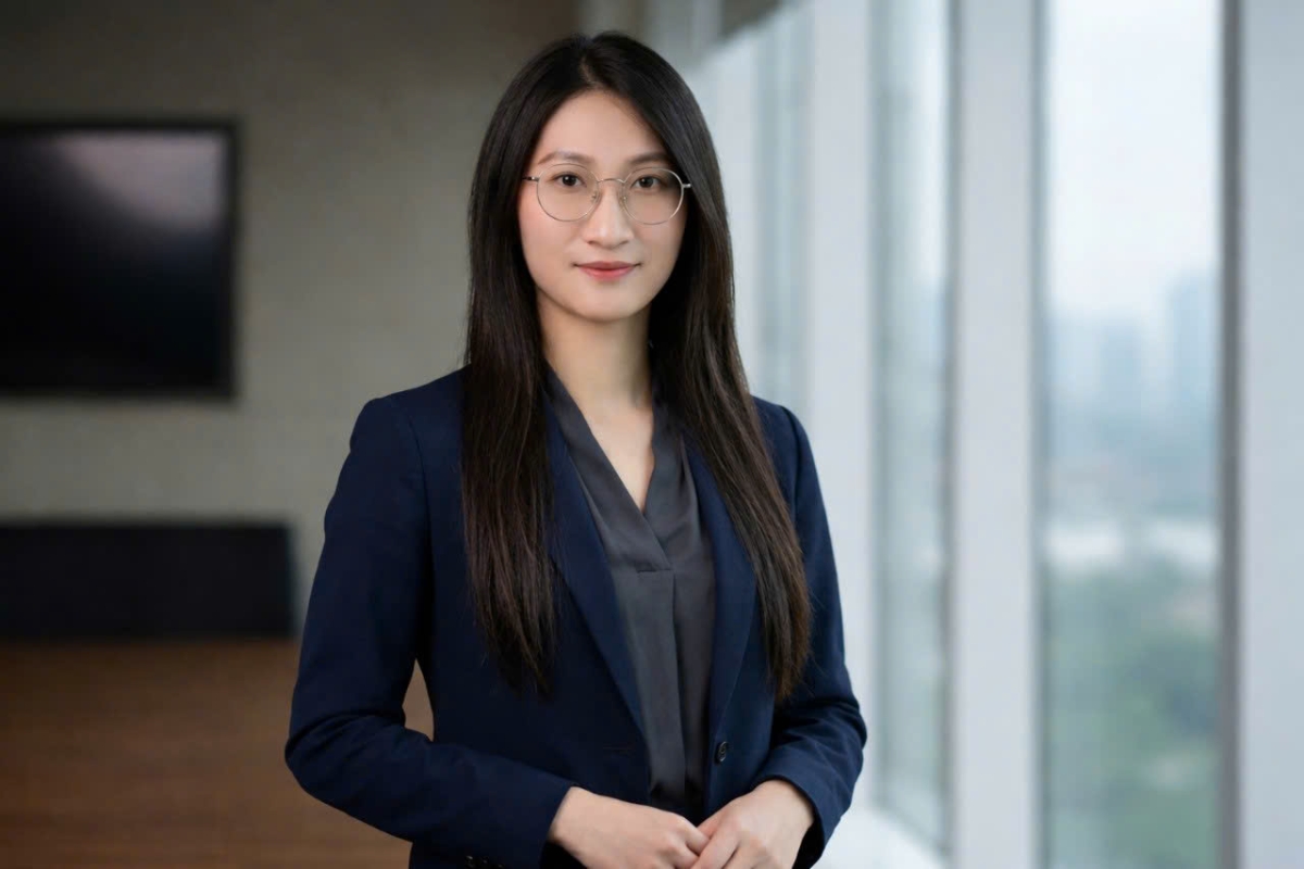 Chị Sekie Trần, phụ trách dự án. Ảnh:&nbsp;Icetea AI & Robotics.