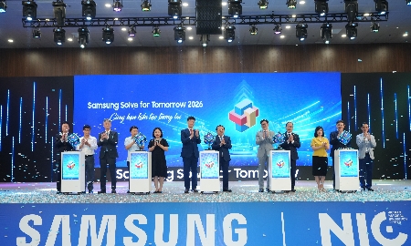Samsung Việt Nam phối hợp NIC khởi động Samsung Solve for Tomorrow 2026
