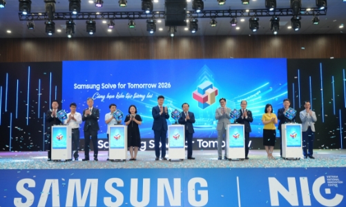 Samsung Việt Nam phối hợp NIC khởi động Samsung Solve for Tomorrow 2026