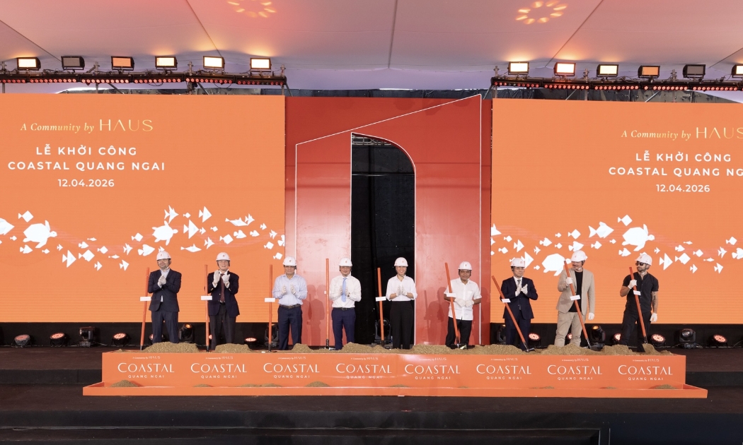 Chủ đầu tư Coastal Quảng Ngãi chính thức khởi công dự án