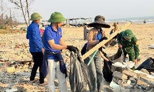 Môi trường biển Hà Tĩnh “thay áo mới”, sẵn sàng đón mùa du lịch 2026