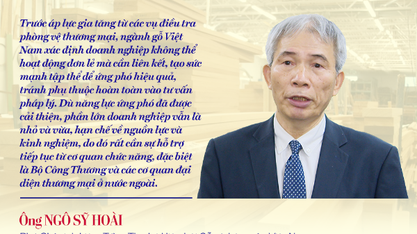 Ngành gỗ tái cấu trúc để “vượt sóng” phòng vệ thương mại