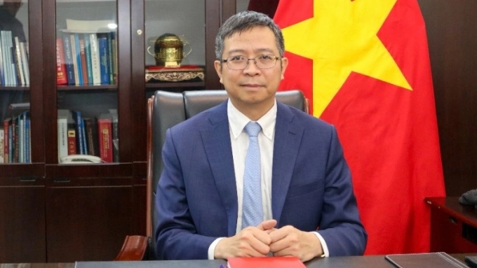 Đại sứ Việt Nam tại Trung Quốc Phạm Thanh Bình. Ảnh: Nhân Dân