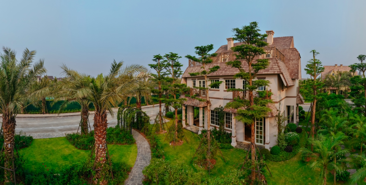 The Grand Island nằm tại đại đô thị xanh lớn nhất Nghệ An – Eco Central Park. Ảnh: Thanh Sơn