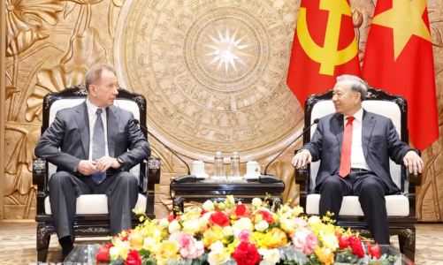 Tổng Bí thư, Chủ tịch nước Tô Lâm tiếp Giám đốc Cơ quan Vệ binh quốc gia Liên bang Nga