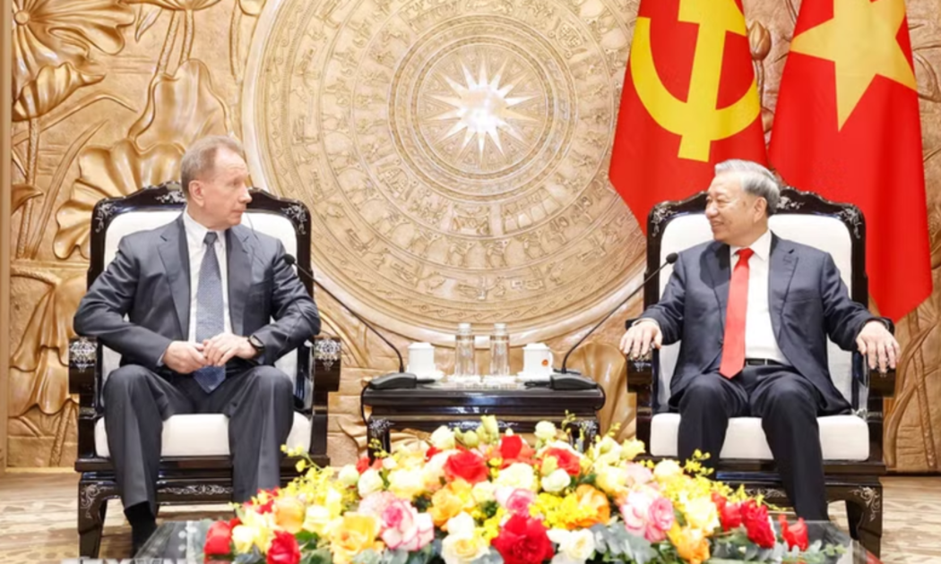 Tổng Bí thư, Chủ tịch nước Tô Lâm tiếp Giám đốc Cơ quan Vệ binh quốc gia Liên bang Nga