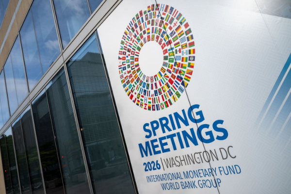Chuỗi sự kiện thường niên của IMF và WB diễn ra tại Washington DC, Mỹ từ ngày 13-18/4 - Ảnh: Getty Images