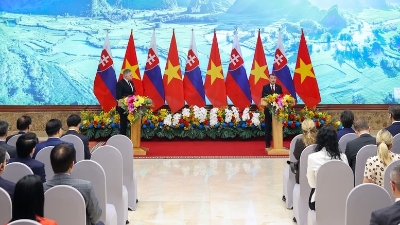 Vietnam, Slovakia upgrades ties to strategic partnership