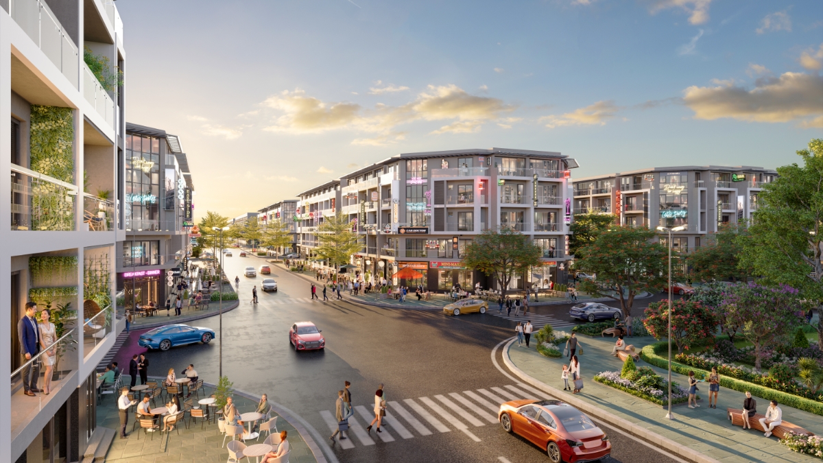 Hanoi Oriental khẳng định vị thế của một đô thị “đủ đầy” trong bán kính đi bộ. Ảnh phối cảnh:&nbsp;Hanoi Oriental.