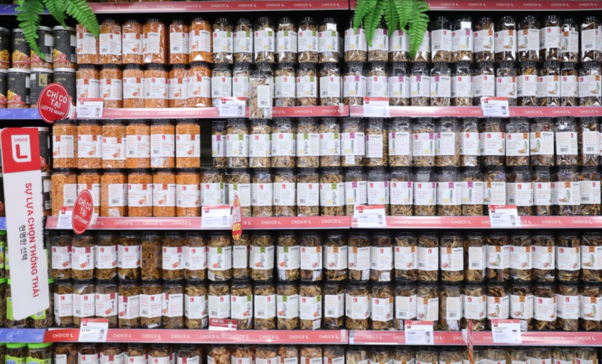 Lotte Mart giảm tới 40% các sản phẩm nhãn hàng riêng Choice L.