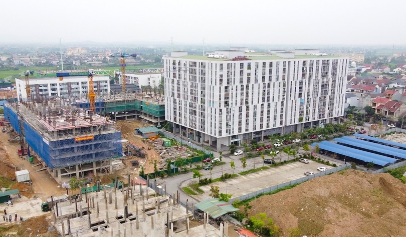 Dự án nhà ở xã hội giai đoạn II tại phường Thành Sen (Hà Tĩnh). Ảnh: Báo Hà Tĩnh