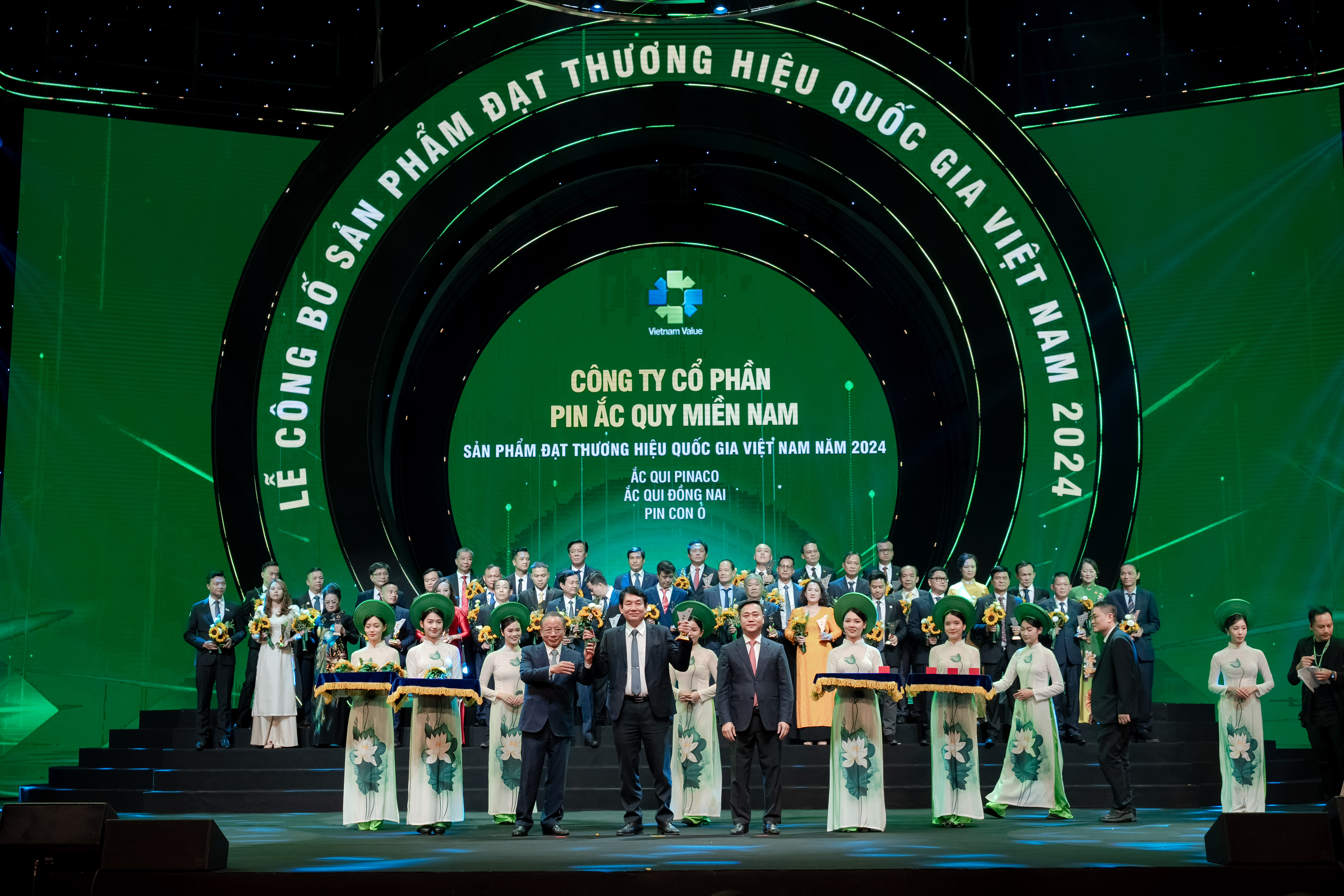 PINACO được Chính phủ công nhận là Thương hiệu Quốc gia (Vietnam Value) liên tục từ năm 2012. Ảnh: PINACO.