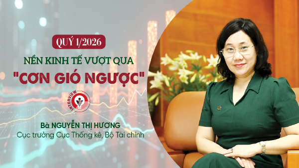 Quý 1/2026: Nền kinh tế vượt qua “cơn gió ngược”