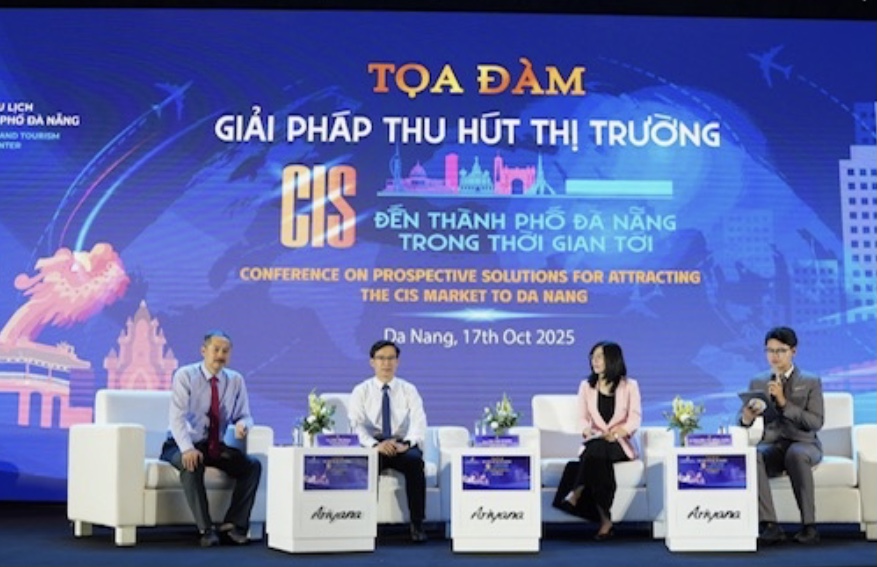 Tọa đàm về Giải pháp thu hút khách thị trường CIS được ngành du lịch Đà Nẵng tổ chức.