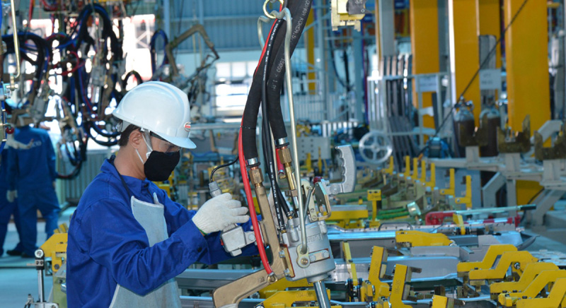 Đến nay, khu vực kinh tế tư nhân đóng góp khoảng 50% GDP. Ảnh minh họa.
