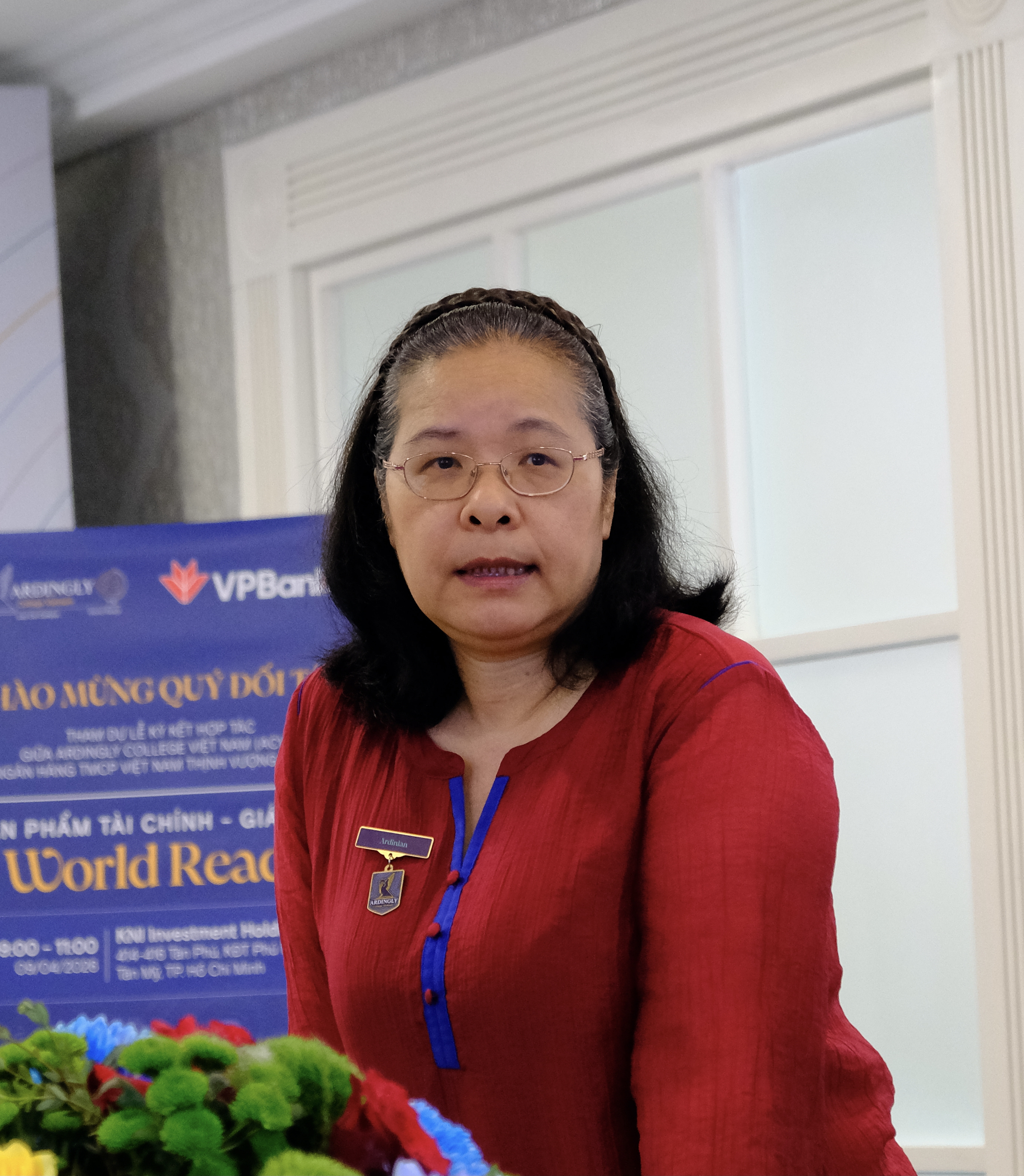 Mrs. Nguyen Thi Kieu Oanh, Chairperson of Khoi Nguyen Investment Group (KNI).