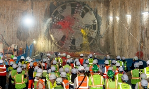 Tuyến metro Nhổn – ga Hà Nội hoàn thành toàn bộ khoan hầm đoạn ngầm