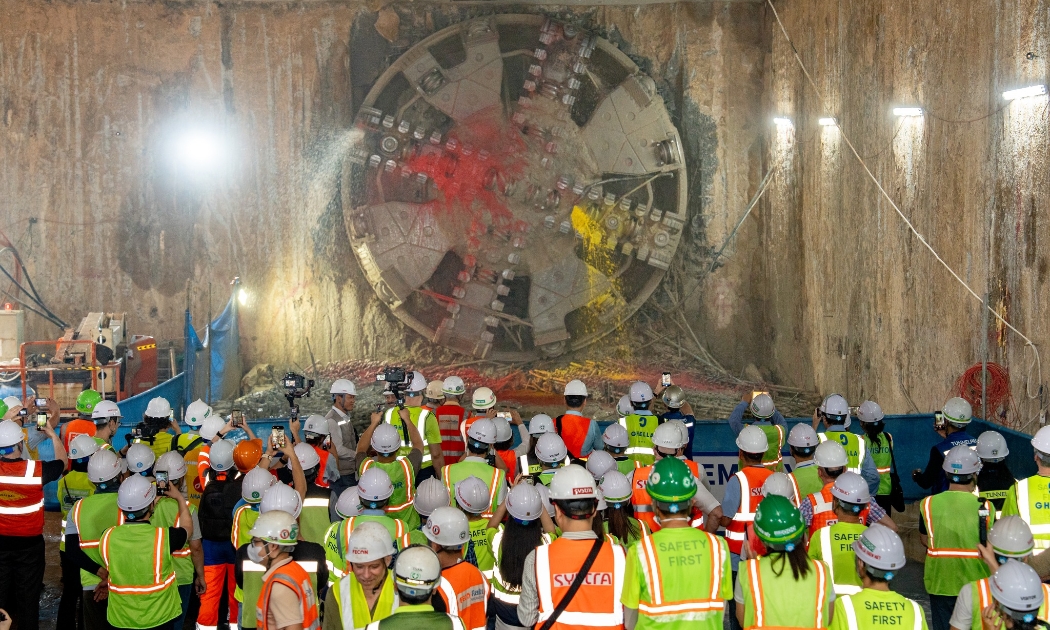 Tuyến metro Nhổn – ga Hà Nội hoàn thành toàn bộ khoan hầm đoạn ngầm