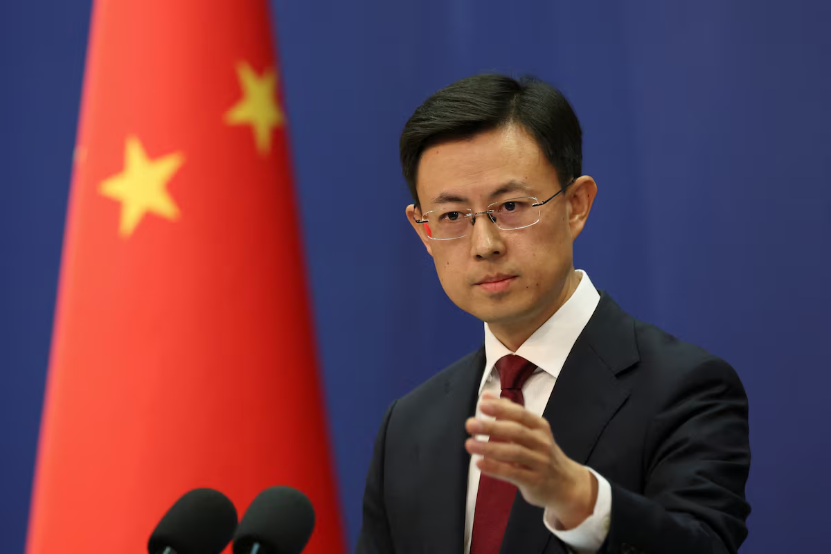 Người phát ngôn Guo Jiakun của Bộ Ngoại giao Trung Quốc - Ảnh: Reuters.