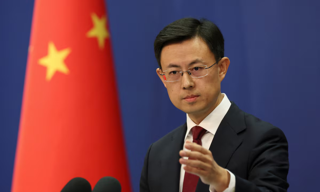 Người phát ngôn Guo Jiakun của Bộ Ngoại giao Trung Quốc - Ảnh: Reuters.