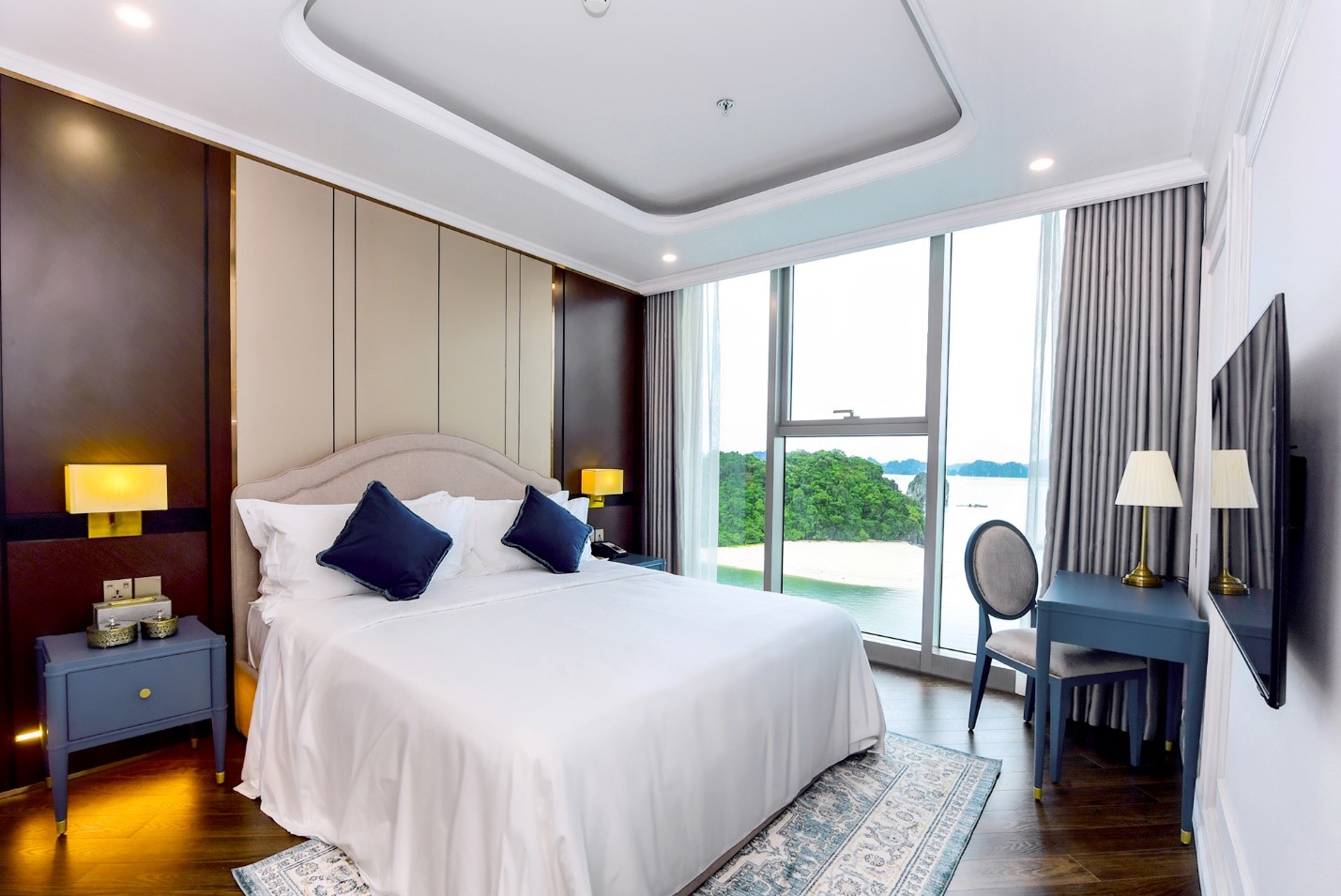 Các căn hộ của Crystal Holidays Harbour Vân Đồn đã và đang được bàn giao cho khách hàng, sẵn sàng khai thác cho thuê ngay trong hè 2026 tạo nguồn thu. Ảnh – Everland Group.