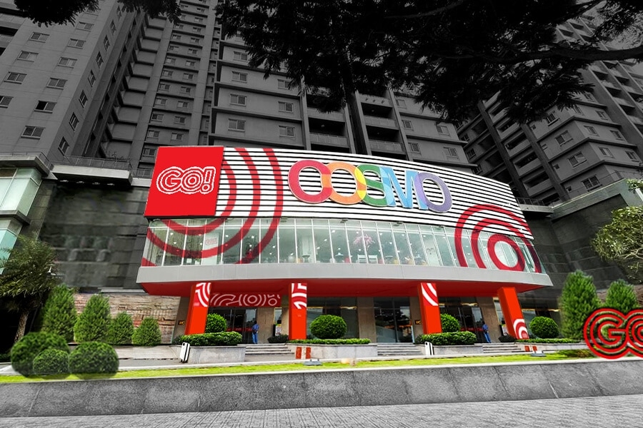 Chung cư Cosmo City phường Tân Mỹ TP. Hồ Chí Minh có phần diện tích cho siêu thị Go thuê từ nhiều năm nay...