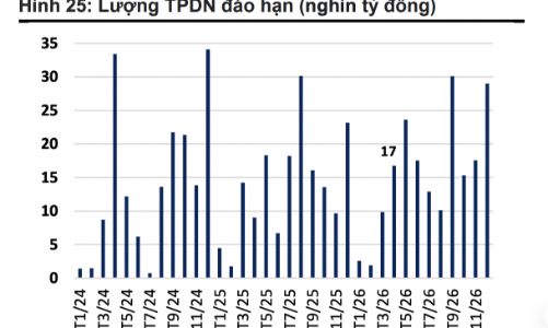 Ước tính 58.000 tỷ đồng trái phiếu doanh nghiệp riêng lẻ đáo hạn trong quý 2/2026