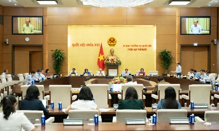 Quang cảnh phiên họp. Ảnh: Quốc hội.
