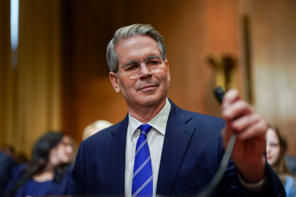 Bộ trưởng Bộ Tài chính Mỹ Scott Bessent - Ảnh: Bloomberg.