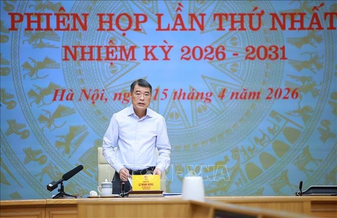 Thủ tướng Lê Minh Hưng, Chủ tịch Hội đồng Thi đua - Khen thưởng Trung ương chủ trì phiên họp lần thứ nhất, nhiệm kỳ 2026-2031. Ảnh: TTXVN