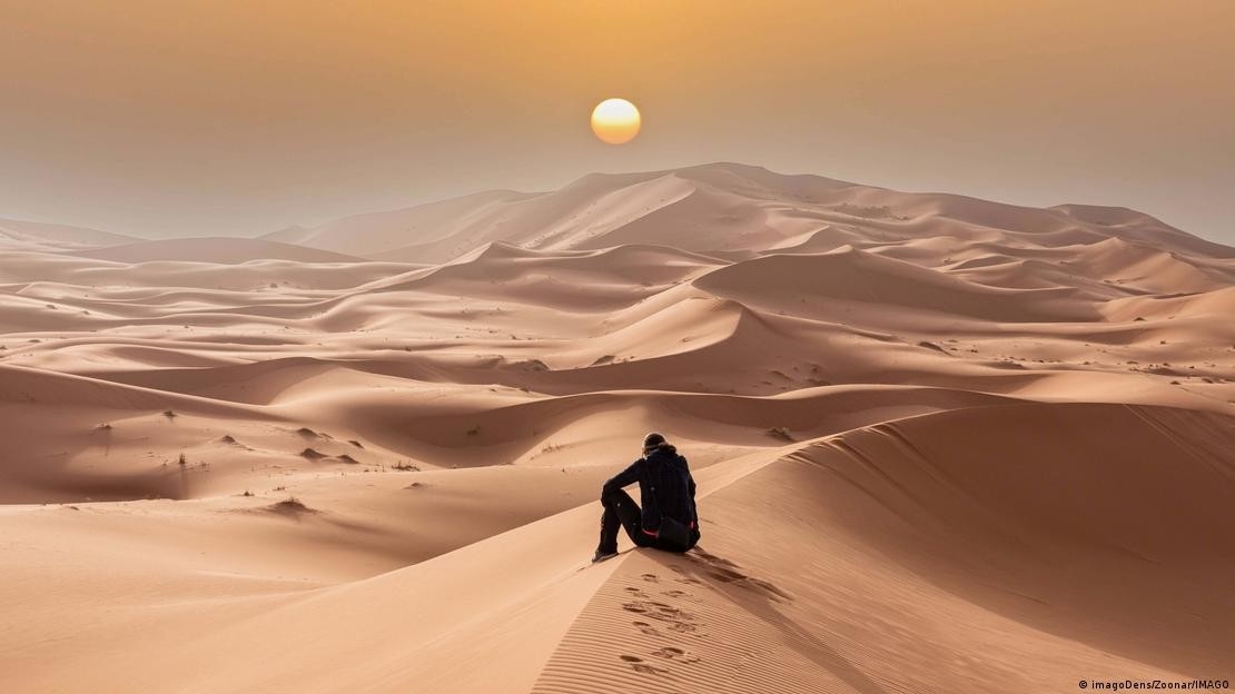 Số ngày nắng nóng tại Bắc Phi đã tăng gấp đôi trong 50 năm qua, khi các vùng sa mạc của Morocco trở thành điểm nóng của biến đổi khí hậu. Ảnh: imagoDens/Zoonar/IMAGO