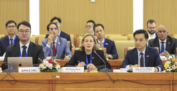 Bà&nbsp;Penny Burtt, Chủ tịch Boeing Khu vực Đông Nam Á, cho biết các doanh nghiệp Hoa Kỳ quan tâm hợp tác với phía Việt Nam ở nhiều lĩnh vực&nbsp;