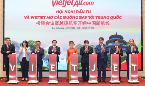 Vietjet mở rộng kết nối Việt Nam - Trung Quốc với loạt 5 đường bay mới