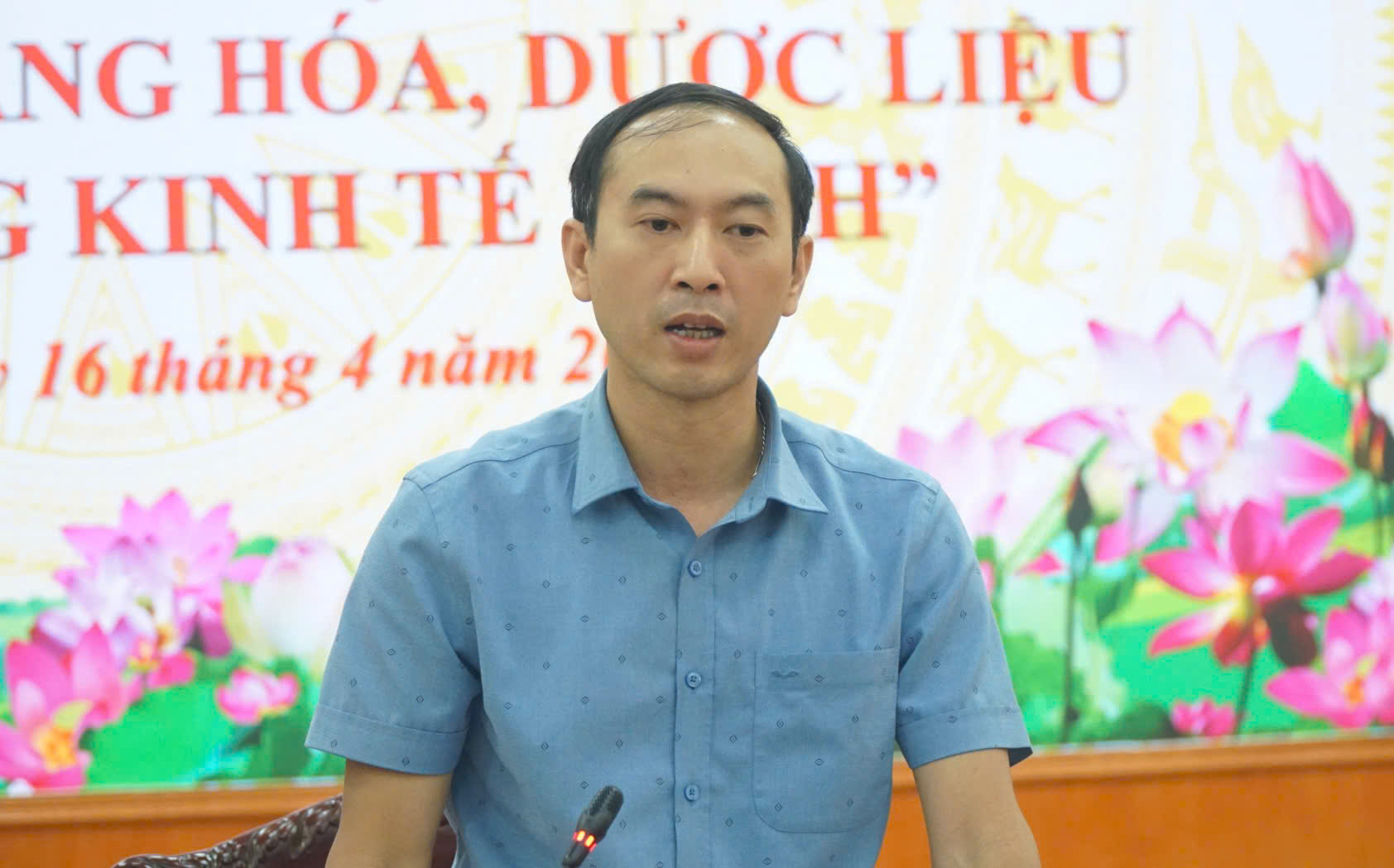 Ông Nguyễn Thành Đồng, Phó Giám đốc Sở Nông nghiệp và Môi trường Lai Châu.