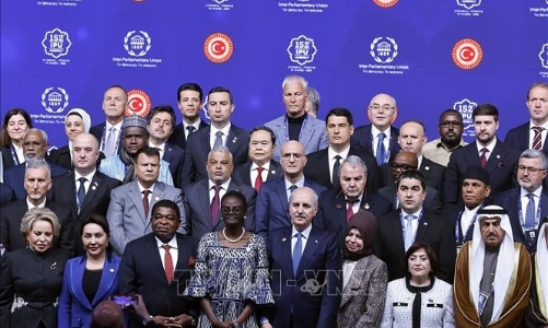 Chủ tịch Quốc hội Trần Thanh Mẫn dự lễ khai mạc IPU-152 tại Istanbul, Thổ Nghĩ Kỳ