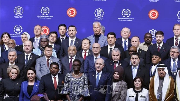 Chủ tịch Quốc hội Trần Thanh Mẫn dự lễ khai mạc IPU-152 tại Istanbul, Thổ Nghĩ Kỳ